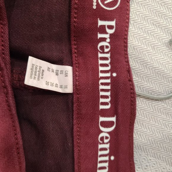 Jeans bourgogne - Picture 6 of 6